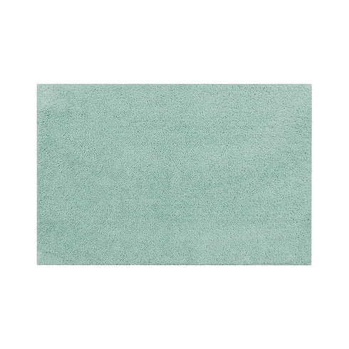 Berkley Jensen Plush Micro Polyester Bath Rug - Mineral Blue